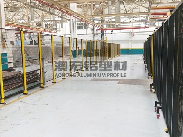 大型工廠(chǎng)分區(qū)隔離圍欄